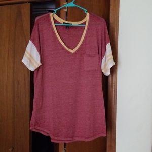 V neck t shirt